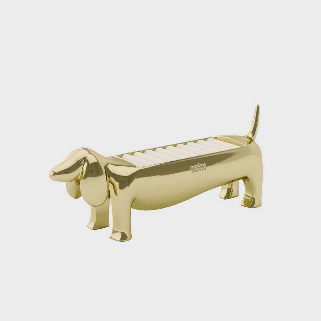 Dachsie Ring Holder | Brass
