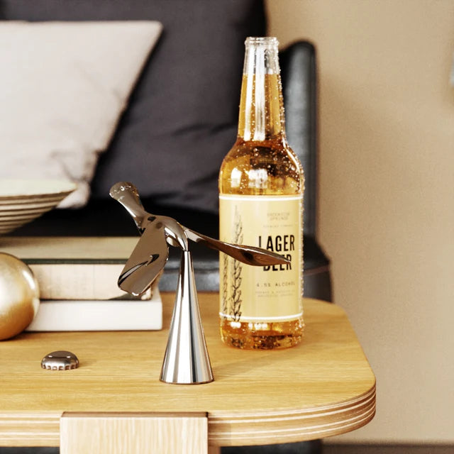 TIPSY BOTTLE OPENER | CHROME