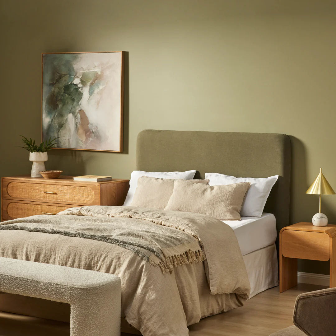 Verona Hand Painted Wall Art | Seafoam