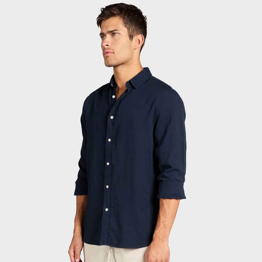 Victor Shirt | Peacoat Navy