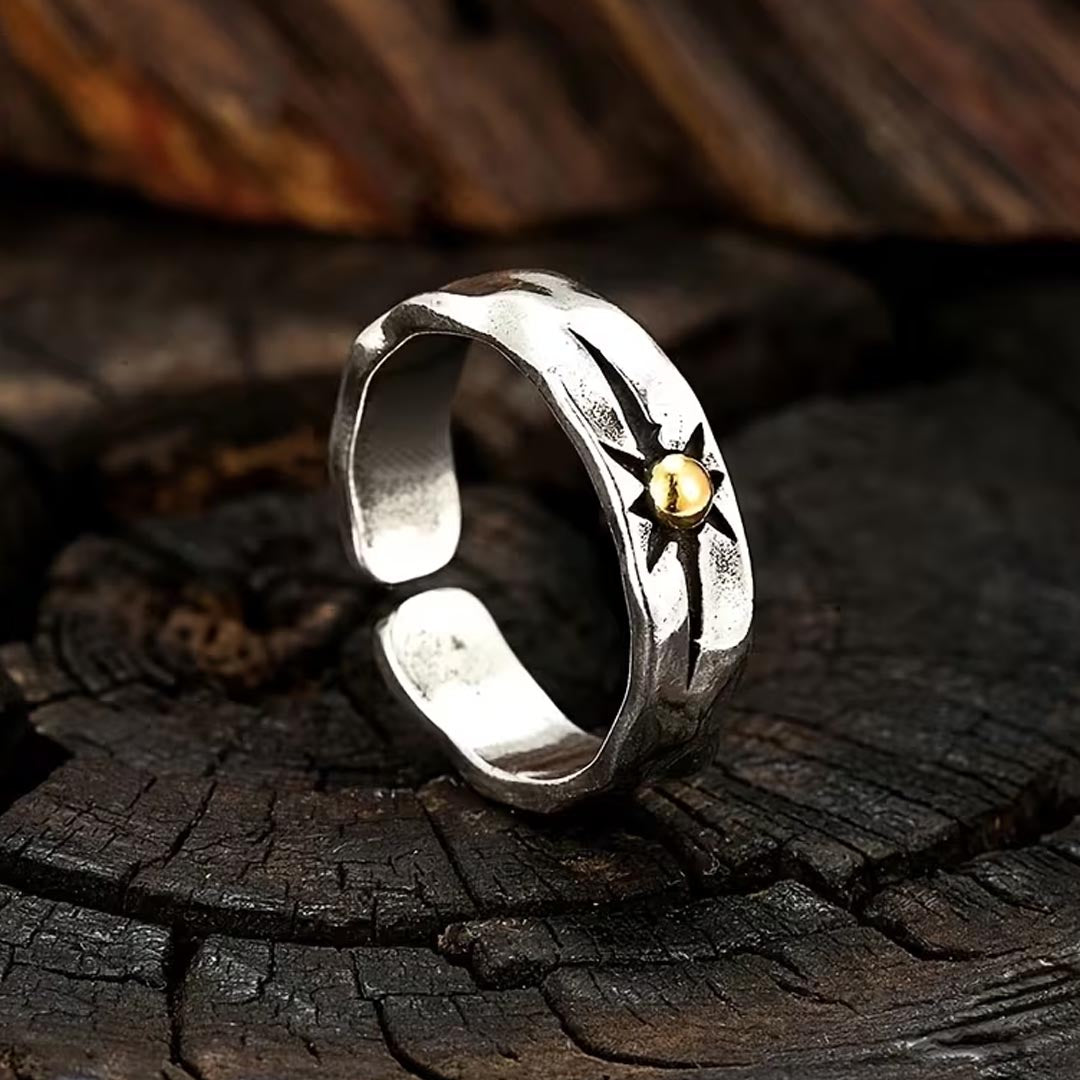 Vintage Star Ring | Stainless Steel Copper