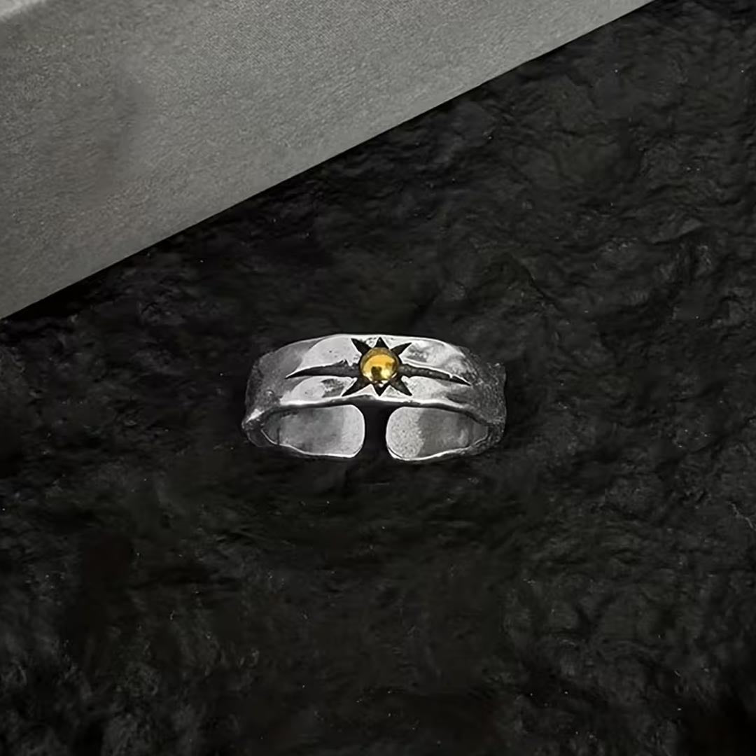 Vintage Star Ring | Stainless Steel Copper