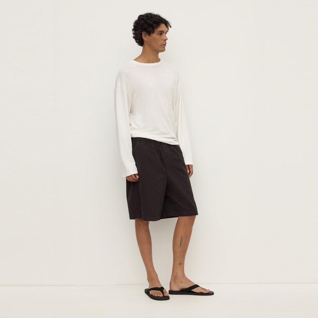Assembly Label Wallace Ripstop Short in Washed Black