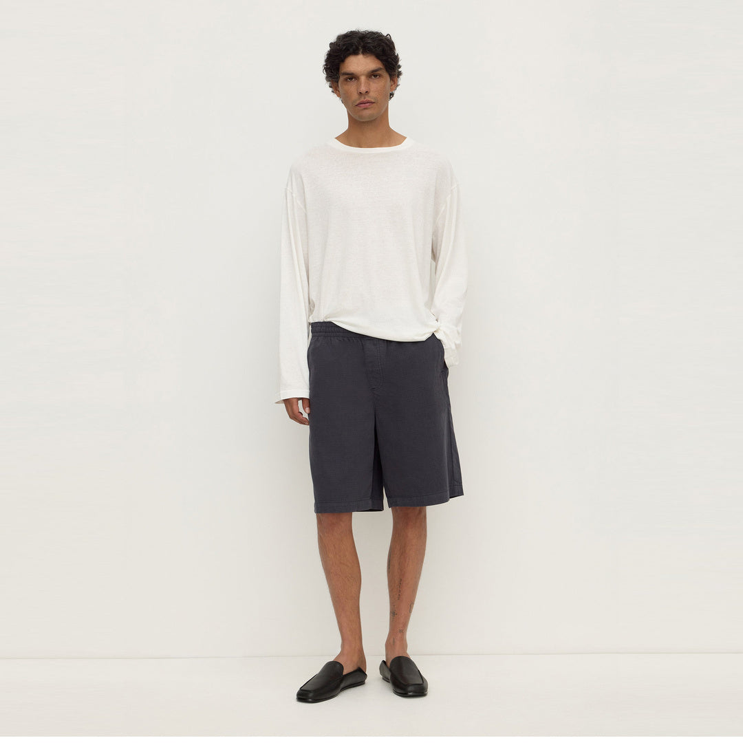 Assembly Label Wallace Ripstop Short in Washed Navy