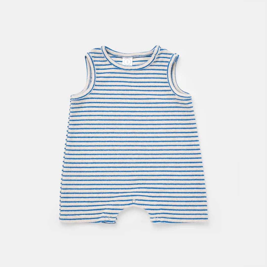 BRODIE ROMPER | COBALT STRIPE