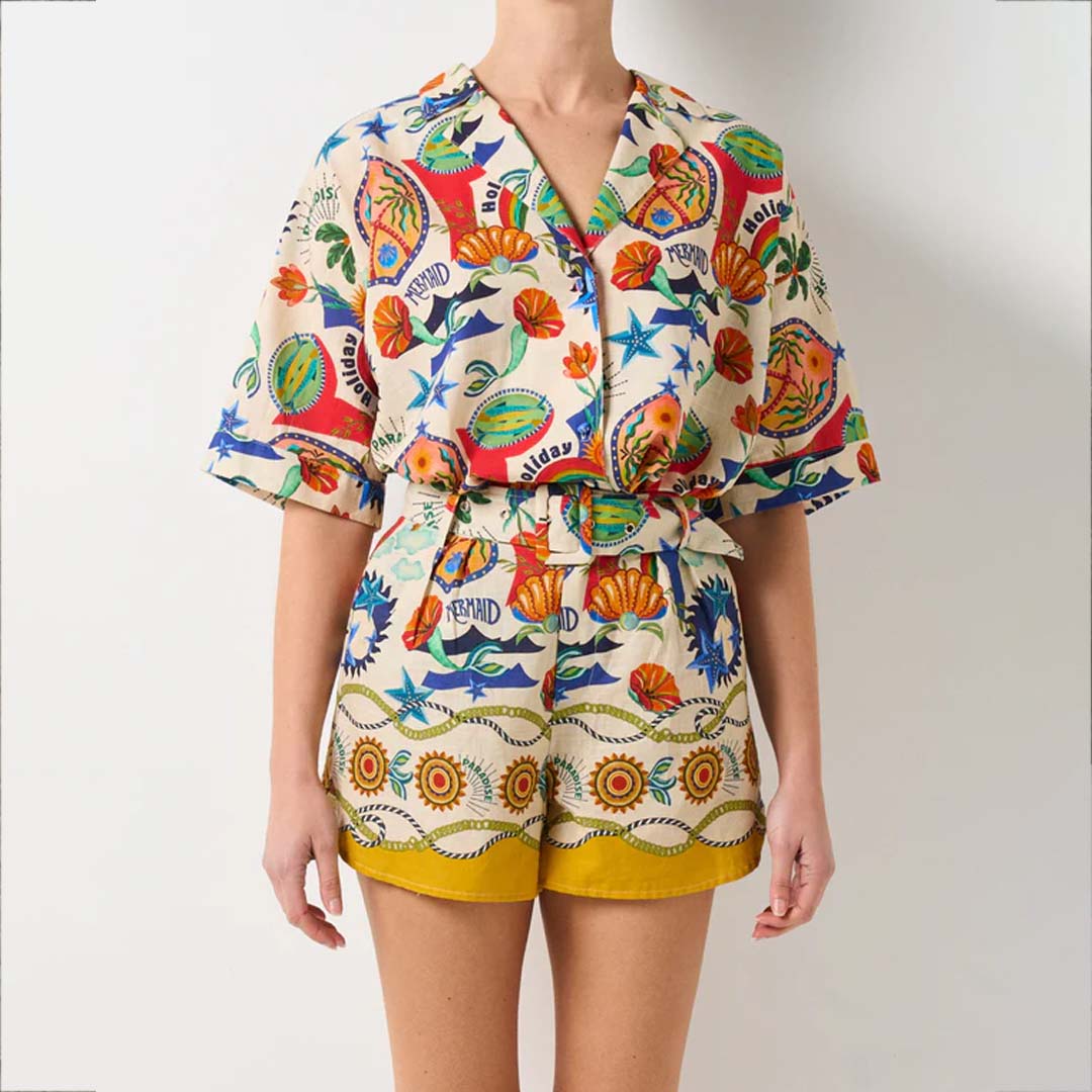 RIVIERA SHORTS | MERMAIDS PARADISE