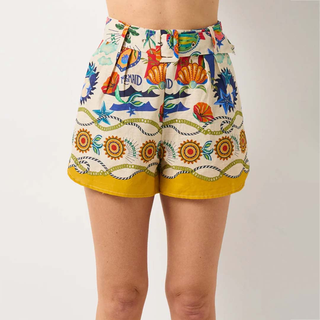 RIVIERA SHORTS | MERMAIDS PARADISE