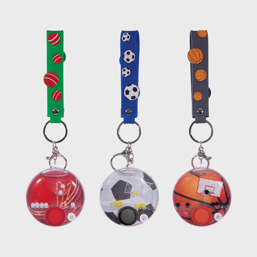 Water Filled Games Keychain | Sports