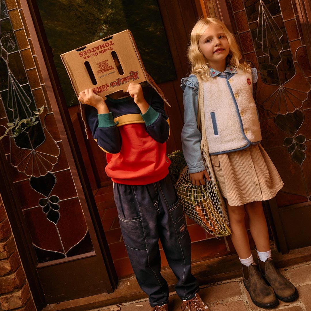 Wild Strawberry Chambray Shirt | Vintage Blue