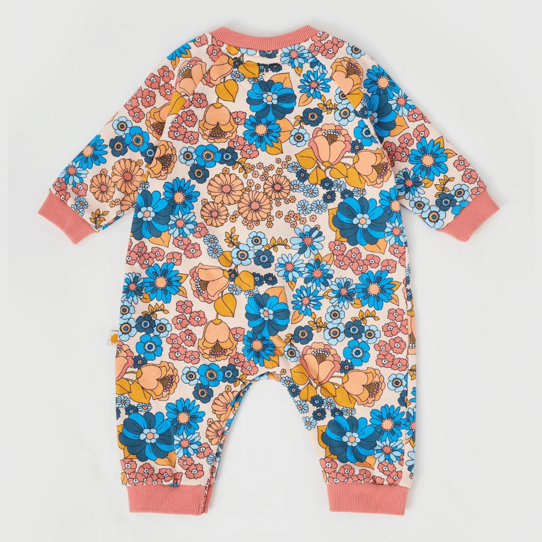 WILLA WILDFLOWER RELAXED TERRY ROMPER