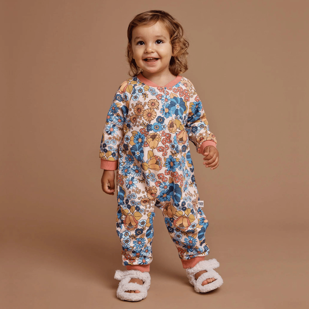 WILLA WILDFLOWER RELAXED TERRY ROMPER