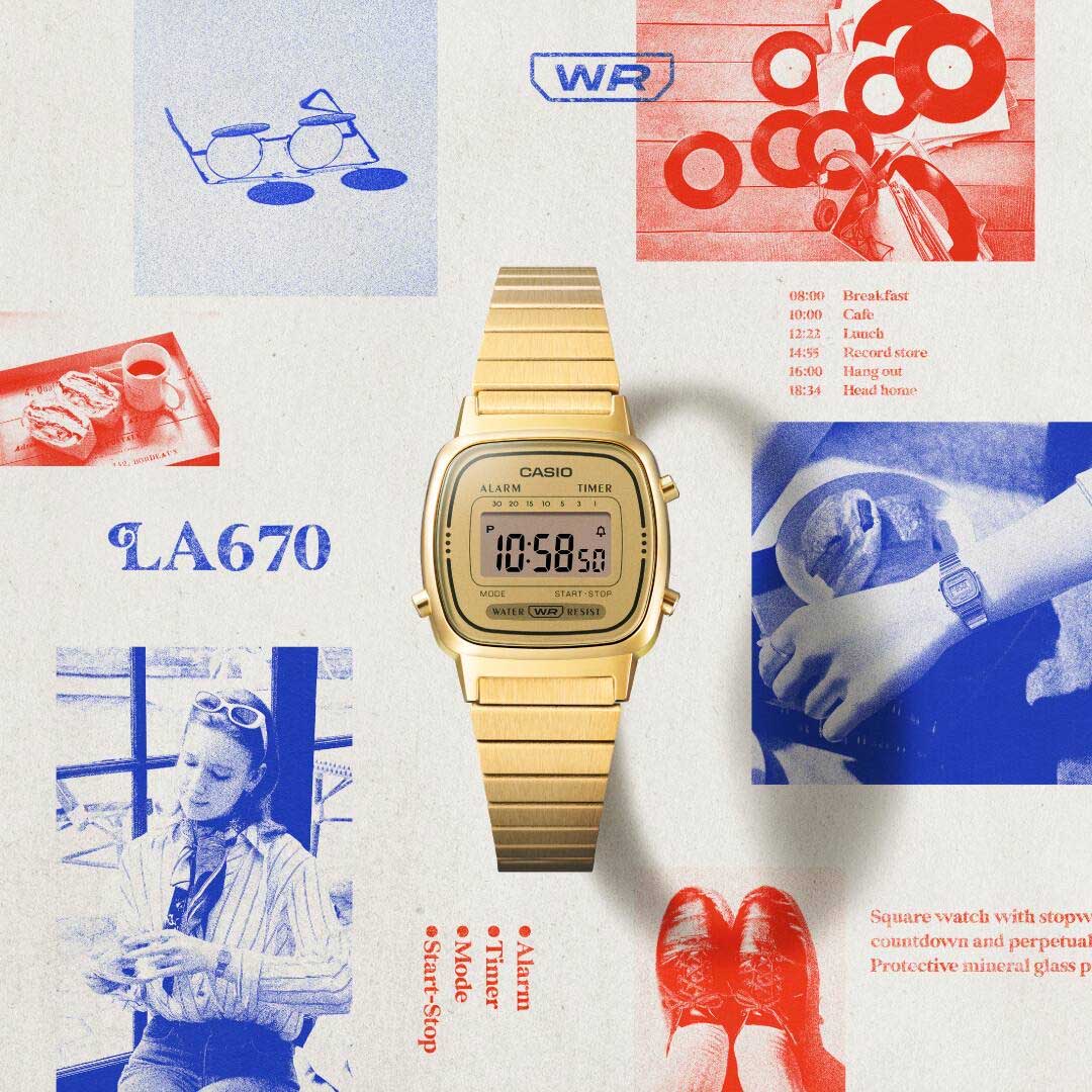 Womens Casio Classic | Gold
