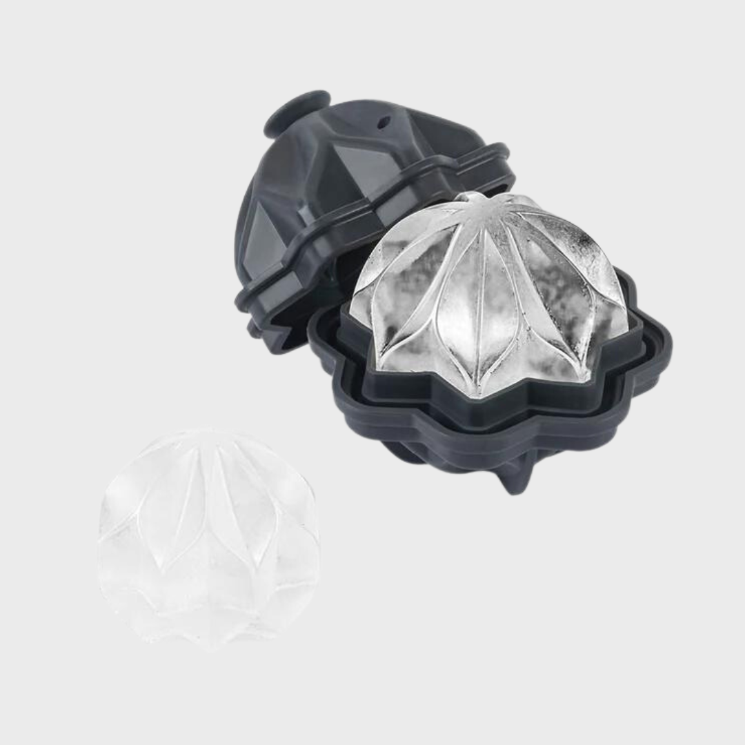 WAVE COCKTAIL ICE CUBE | CHARCOAL