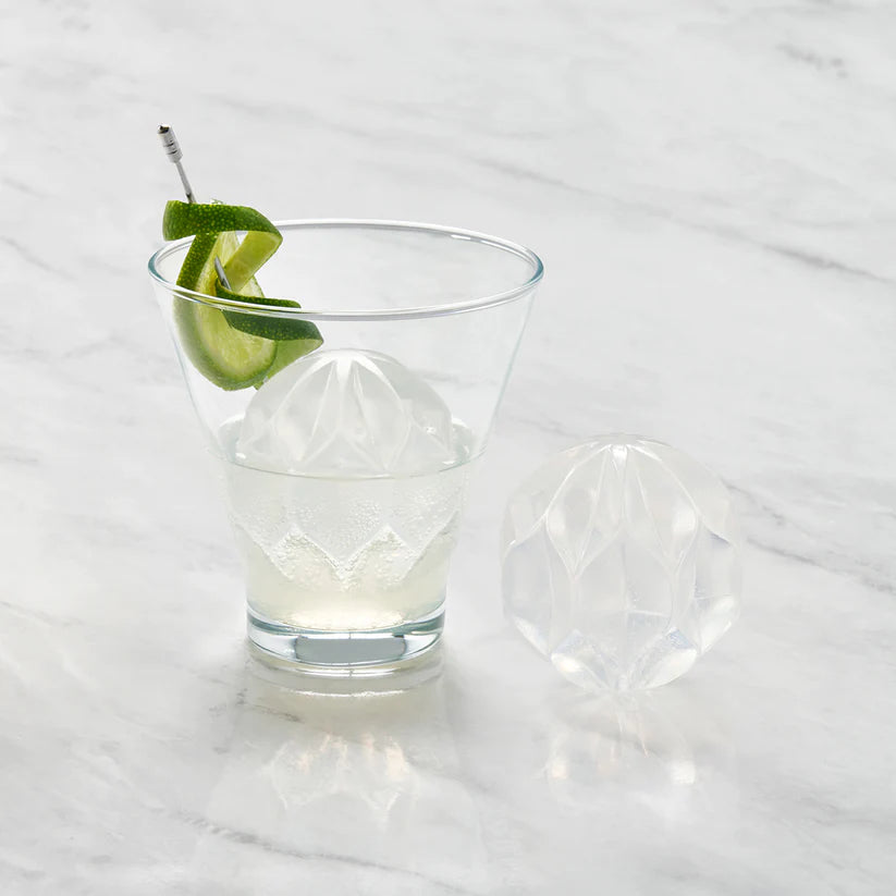 WAVE COCKTAIL ICE CUBE | CHARCOAL