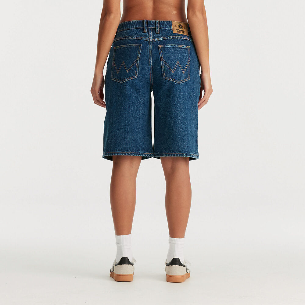 MID FARRAH BAGGY SHORT | INFINITE BLUE