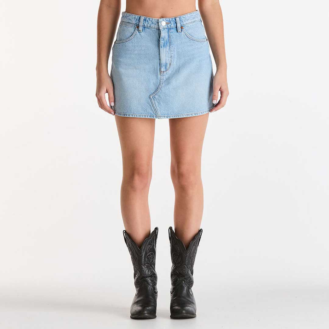 Repair Mini Skirt | Blue Tour