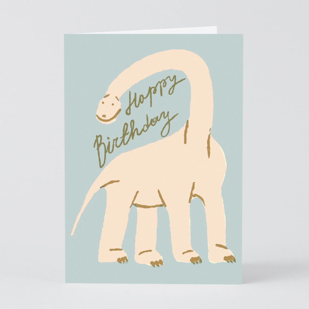 BIRTHDAY CARD | BIRTHDAY DINOSAUR