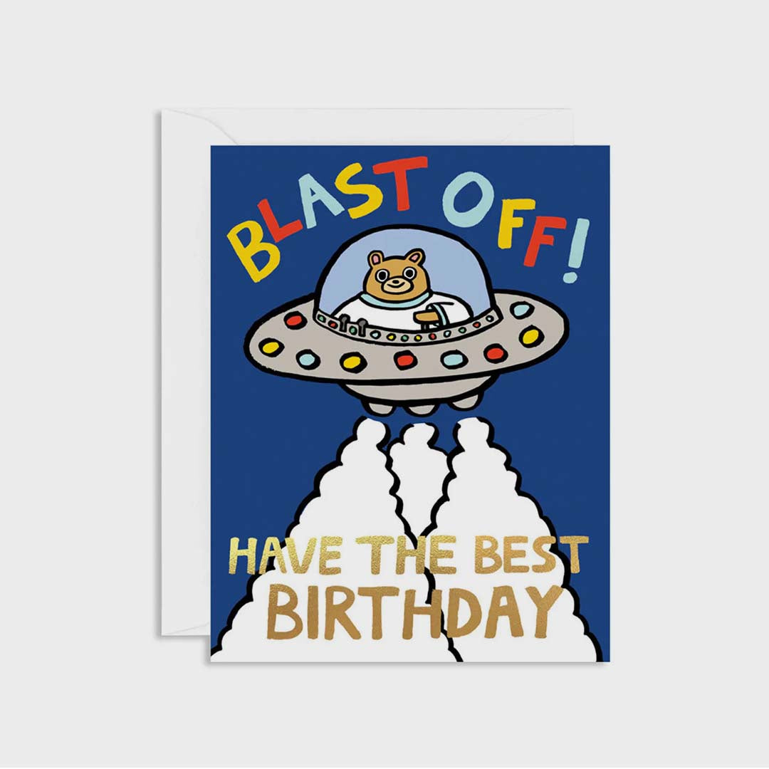 Birthday Card | Blast Off