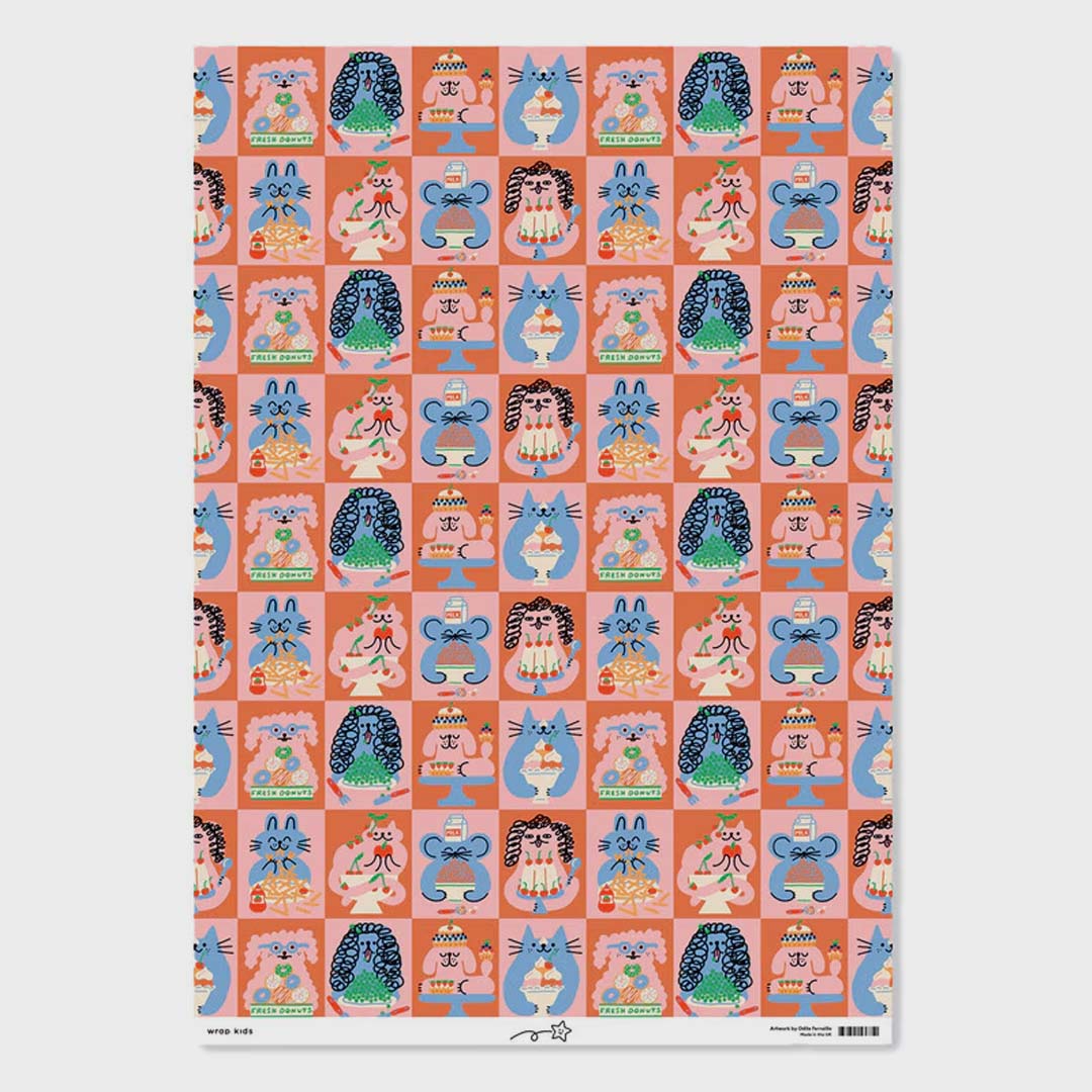 Wrapping Paper | Cake Time