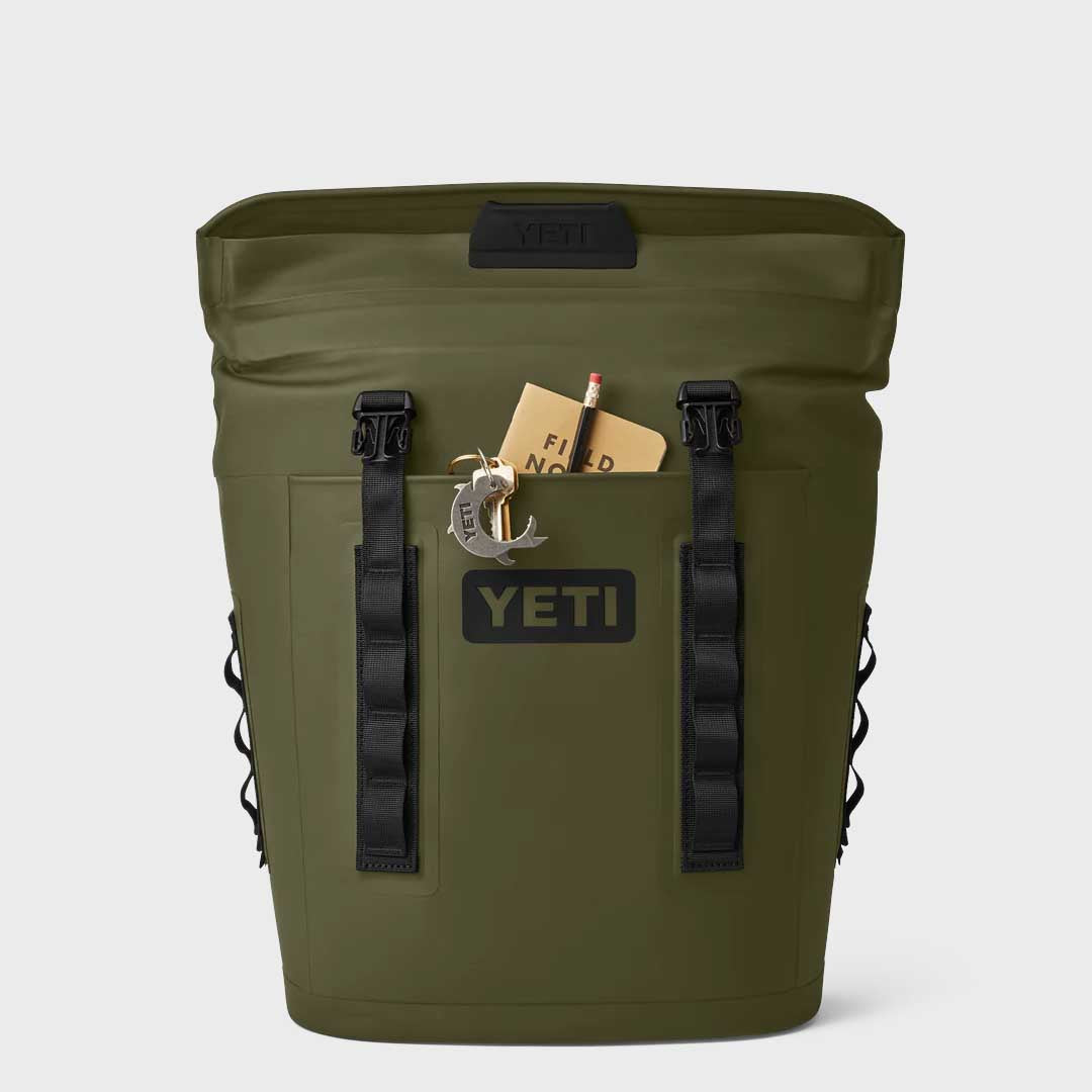 Hopper M12 Soft Backpack Cooler | Olive Black