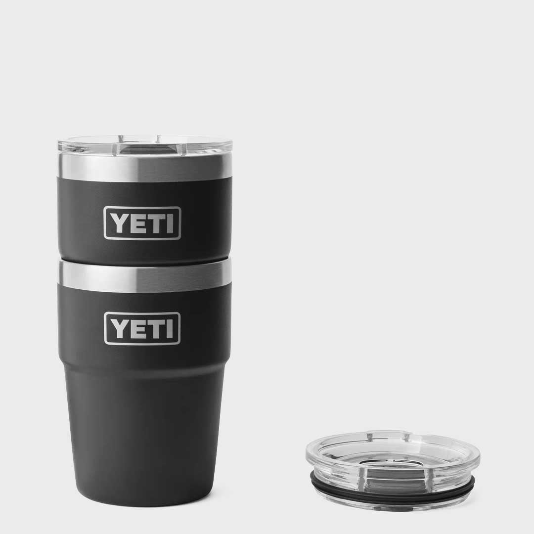 Rambler 16oz (473 ml) Stackable | Black