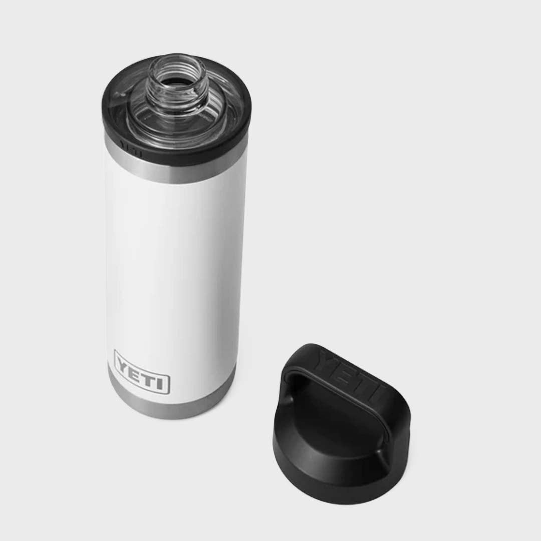 RAMBLER 18oz (532 ML) BOTTLE CHUG CAP | WHITE