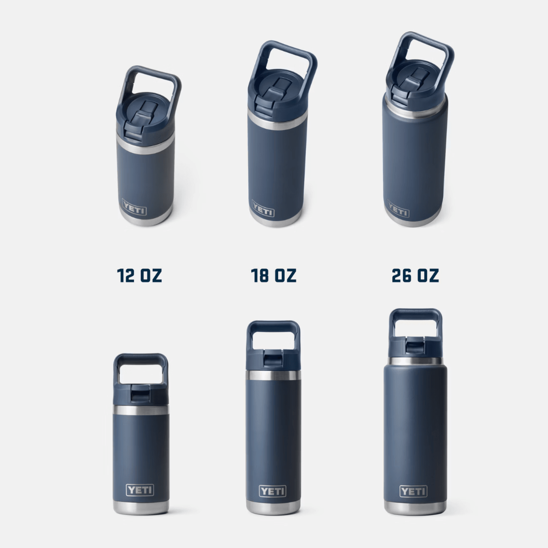 RAMBLER 18oz (532 ML) STRAW BOTTLE | NAVY