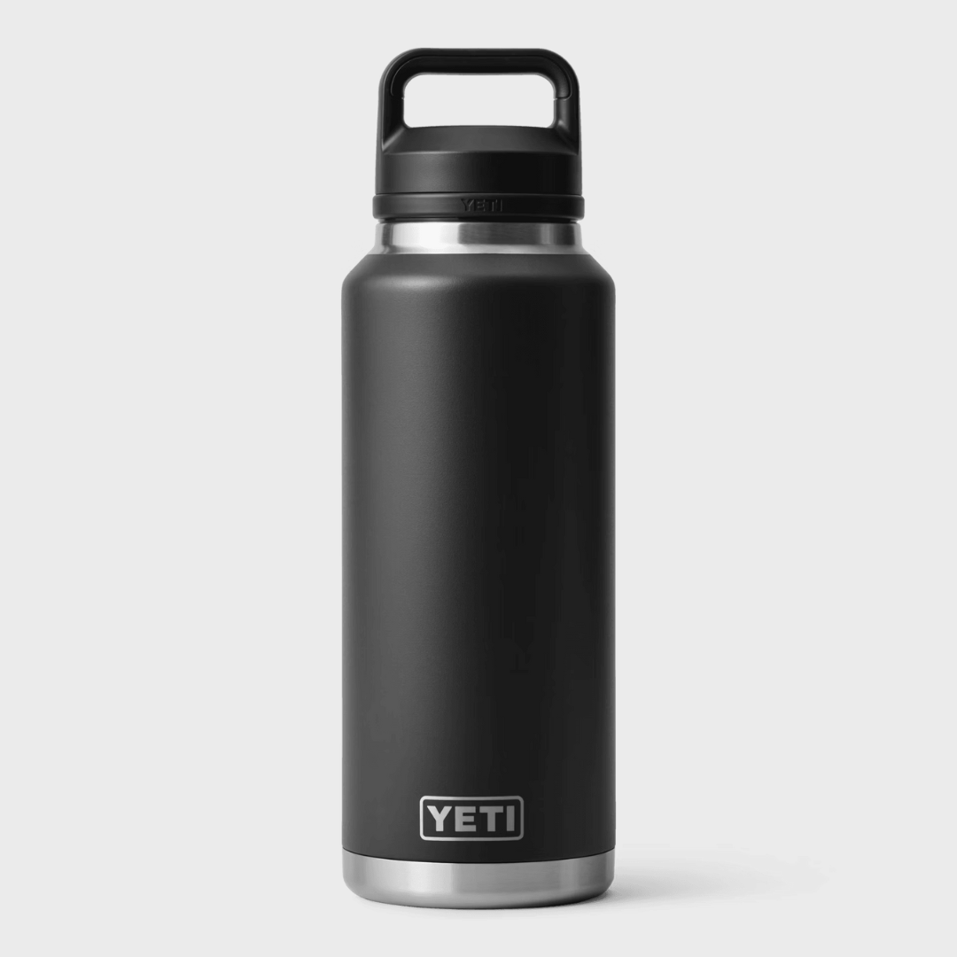 RAMBLER 46oz (1.4L) BOTTLE WITH CHUG CAP | BLACK