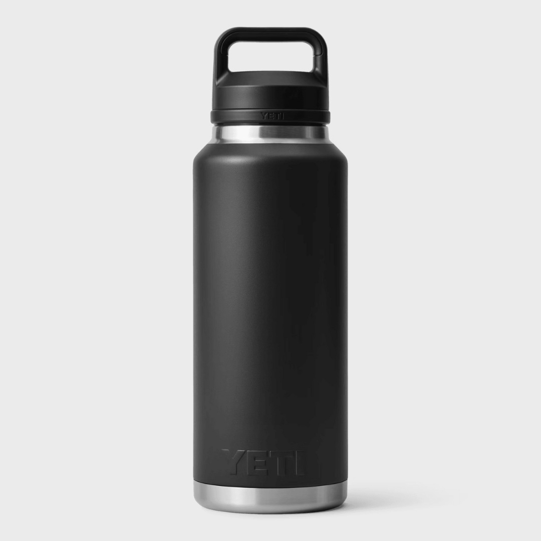 RAMBLER 46oz (1.4L) BOTTLE WITH CHUG CAP | BLACK