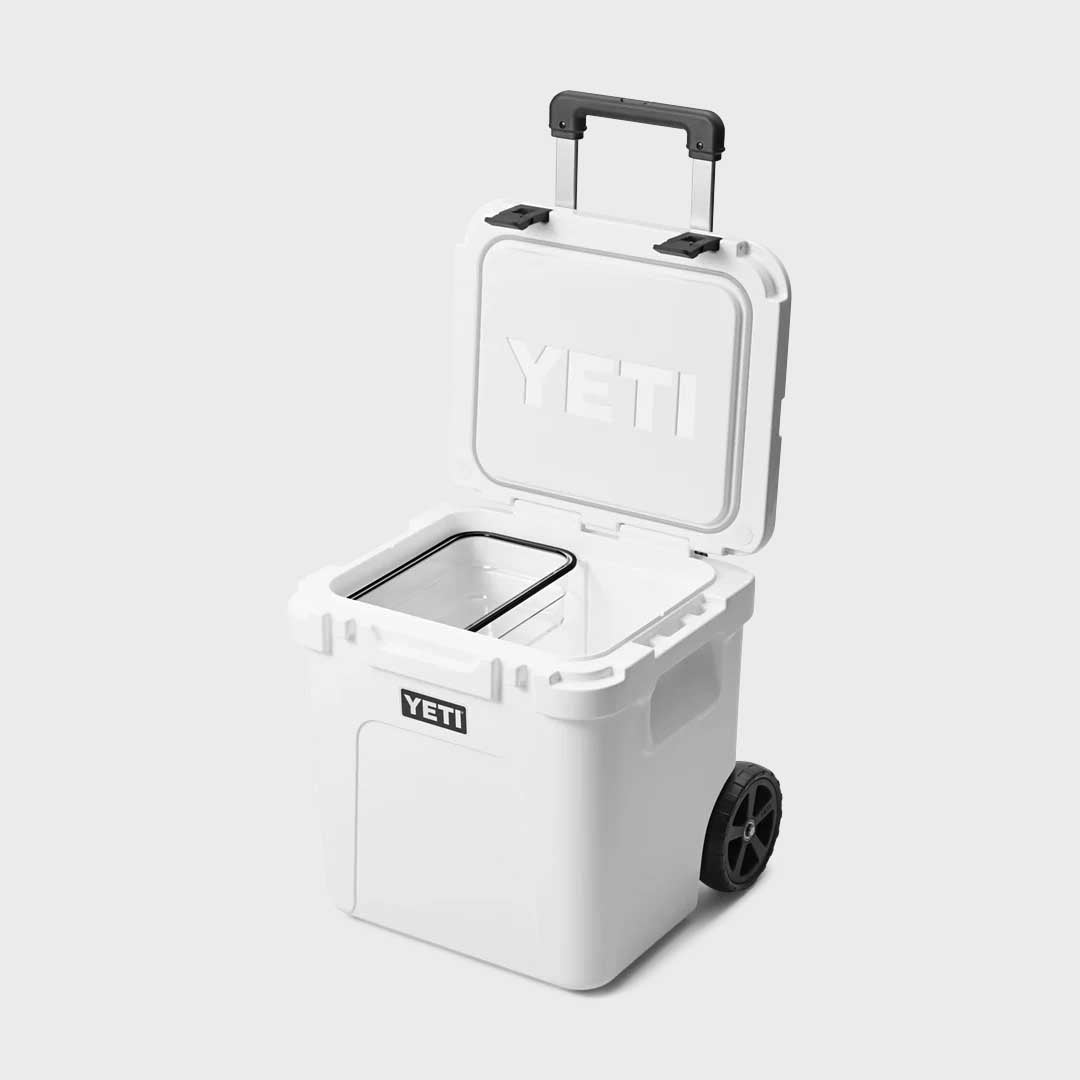Roadie 48 Wheeled Hard Cooler | White