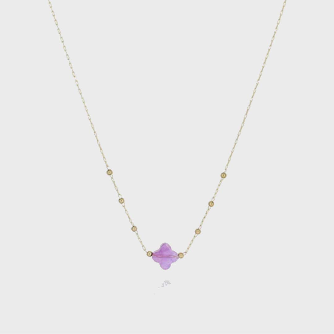 VELASQUEZ NECKLACE | AMETHYST