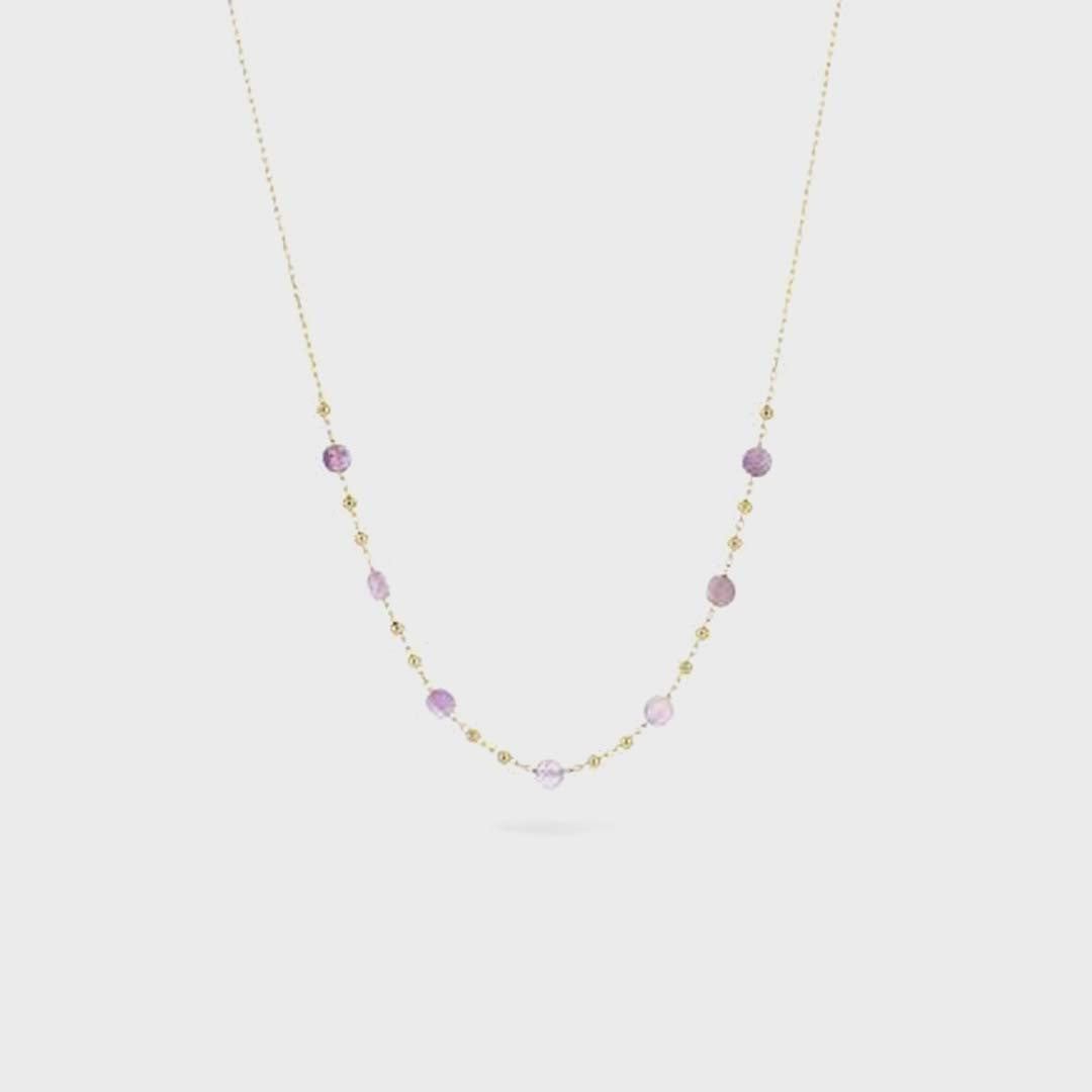 ZOE NECKLACE | PURPLE