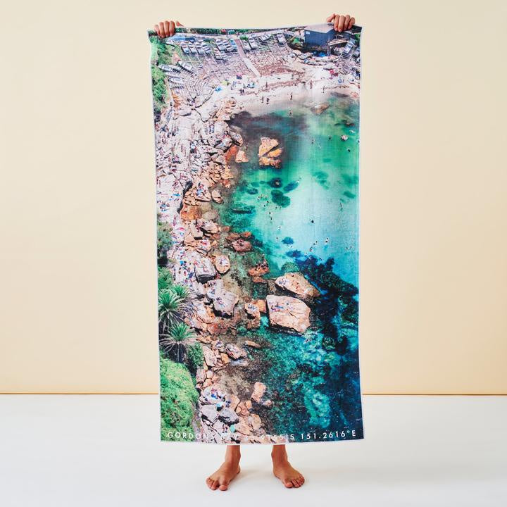 BEACH TOWEL - HOT ROCKS