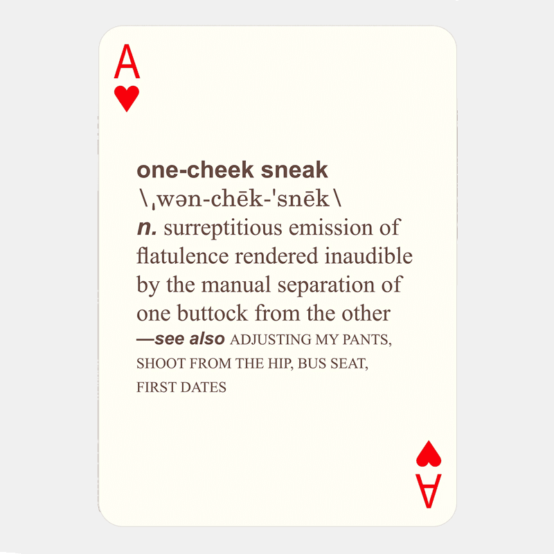Playing Cards | 52 Farts