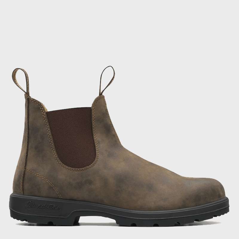 585 ELASTIC SIDED BOOT | RUSTIC BROWN