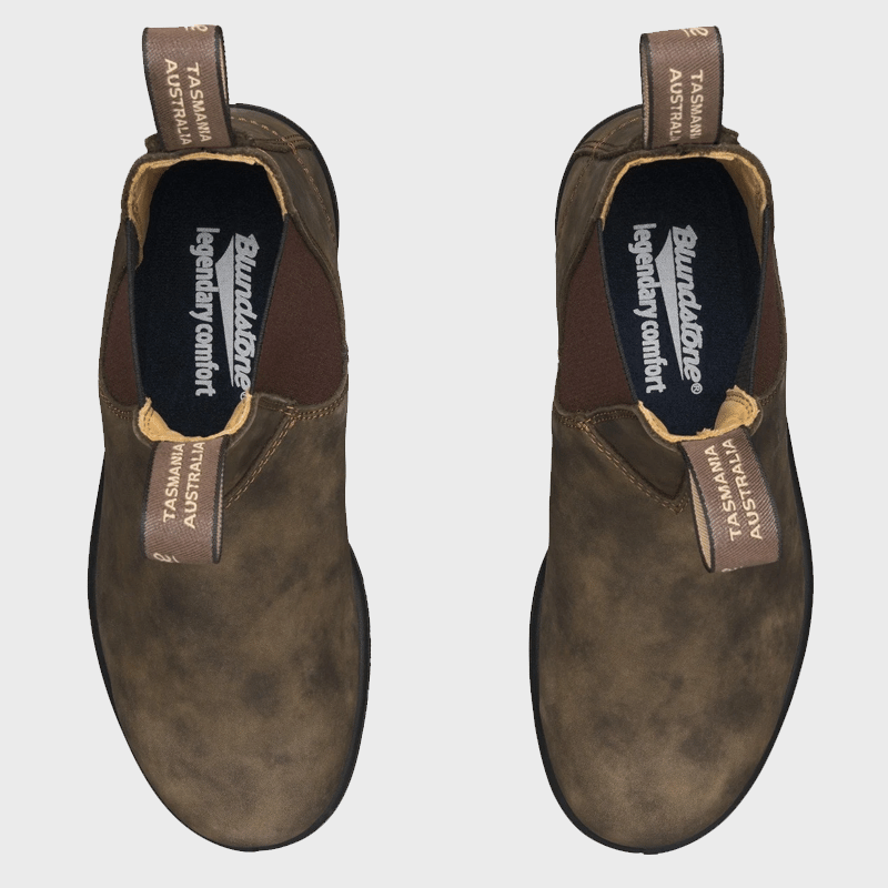 585 ELASTIC SIDED BOOT | RUSTIC BROWN