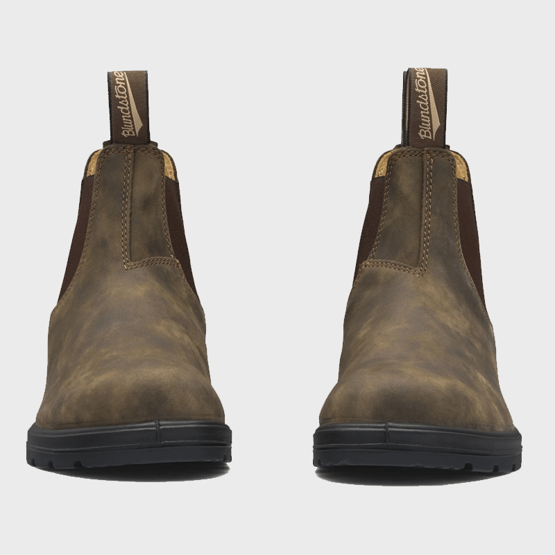 585 ELASTIC SIDED BOOT | RUSTIC BROWN