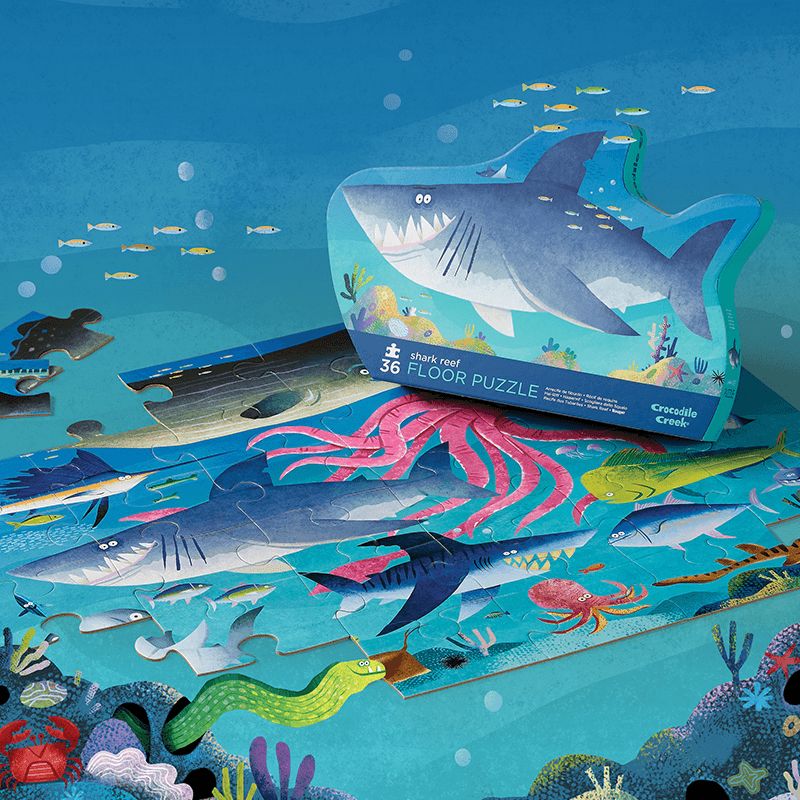 CLASSIC FLOOR PUZZLE | SHARK REEF