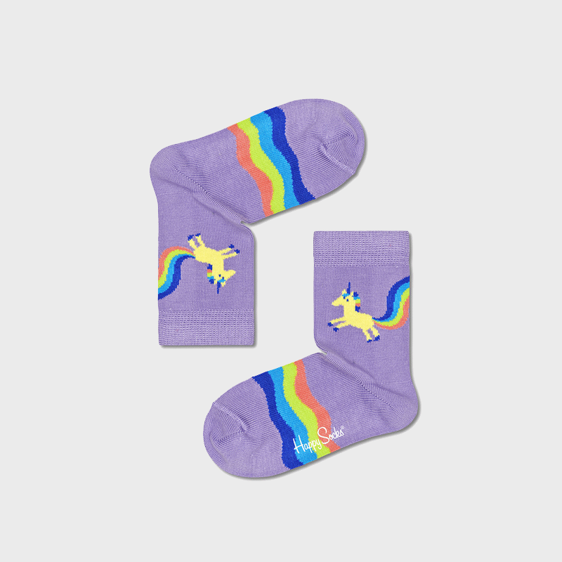 KIDS RAINBOW TAIL SOCK (5300) | PURPLE