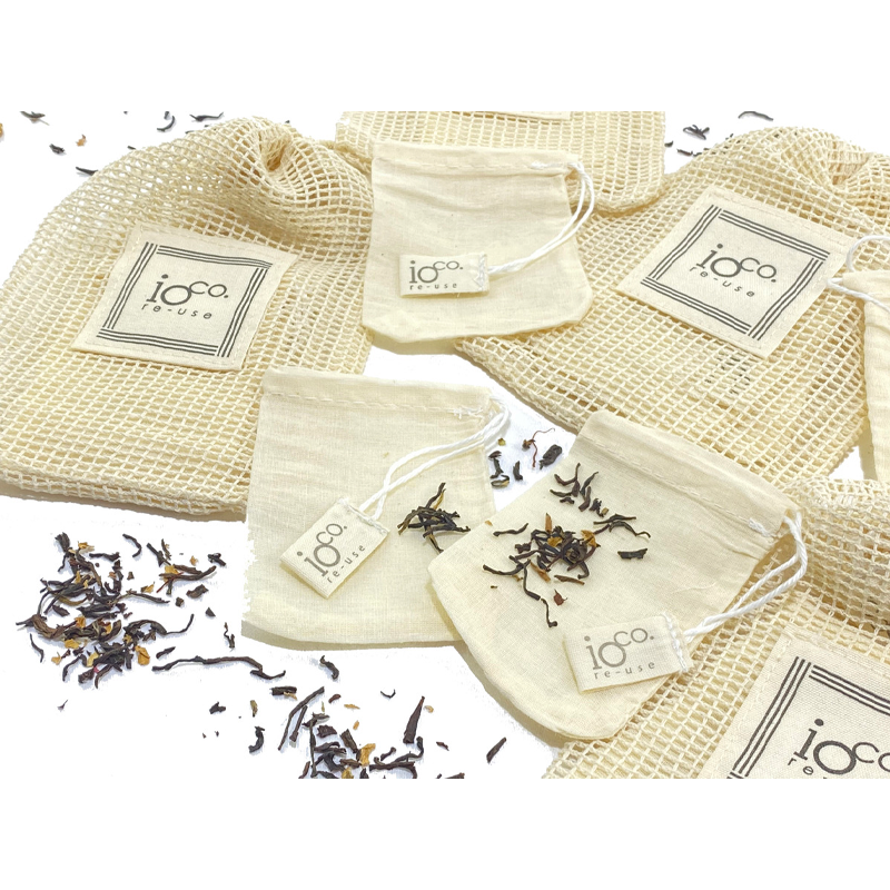 NATURAL COTTON TEA BAGS