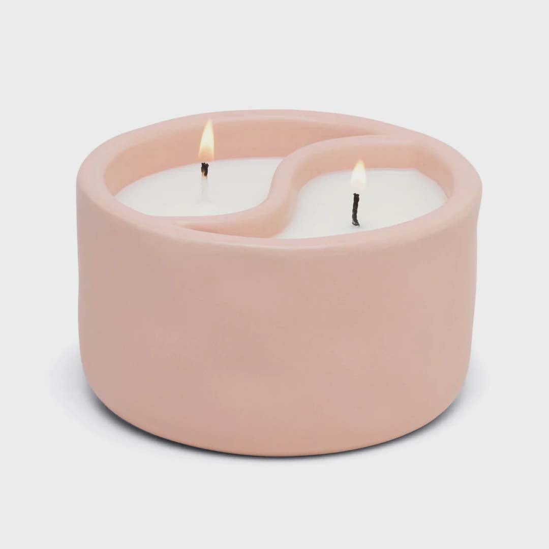 YIN & YANG CANDLE | DUSTY PINK