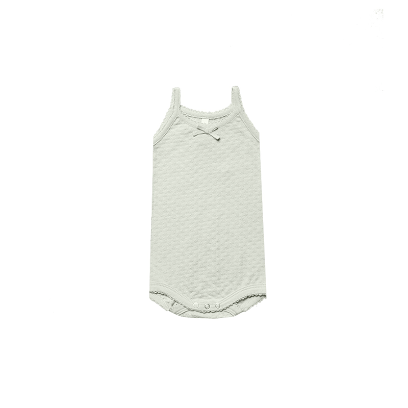 POINTELLE TANK ONESIE