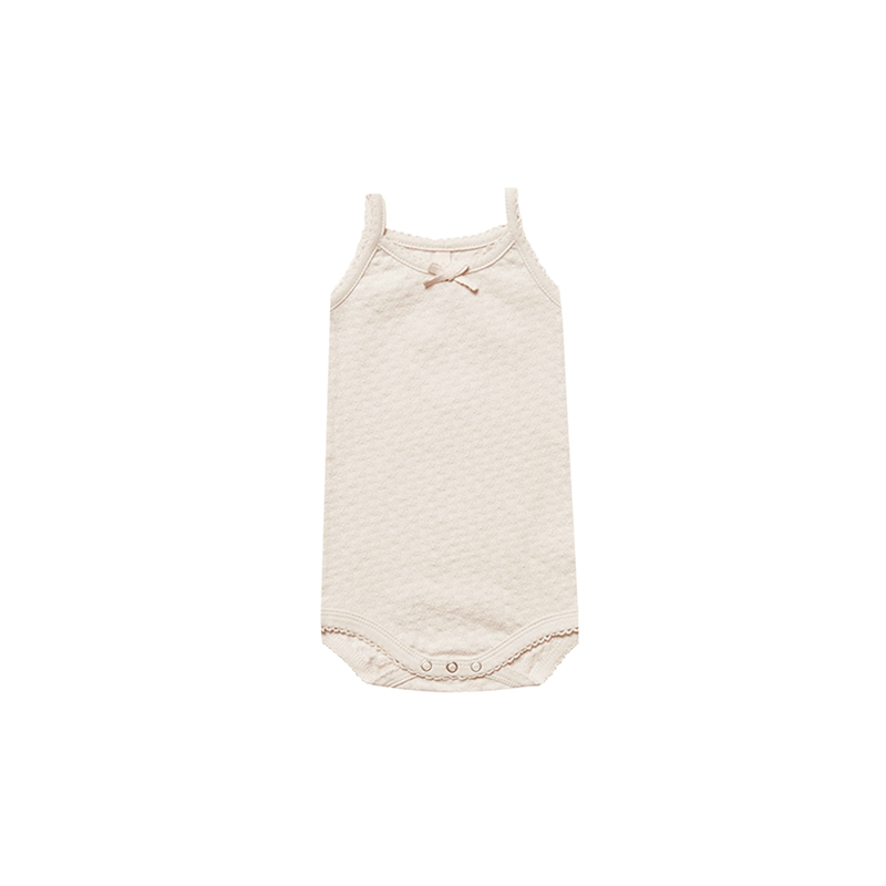 POINTELLE TANK ONESIE