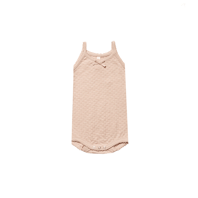 POINTELLE TANK ONESIE