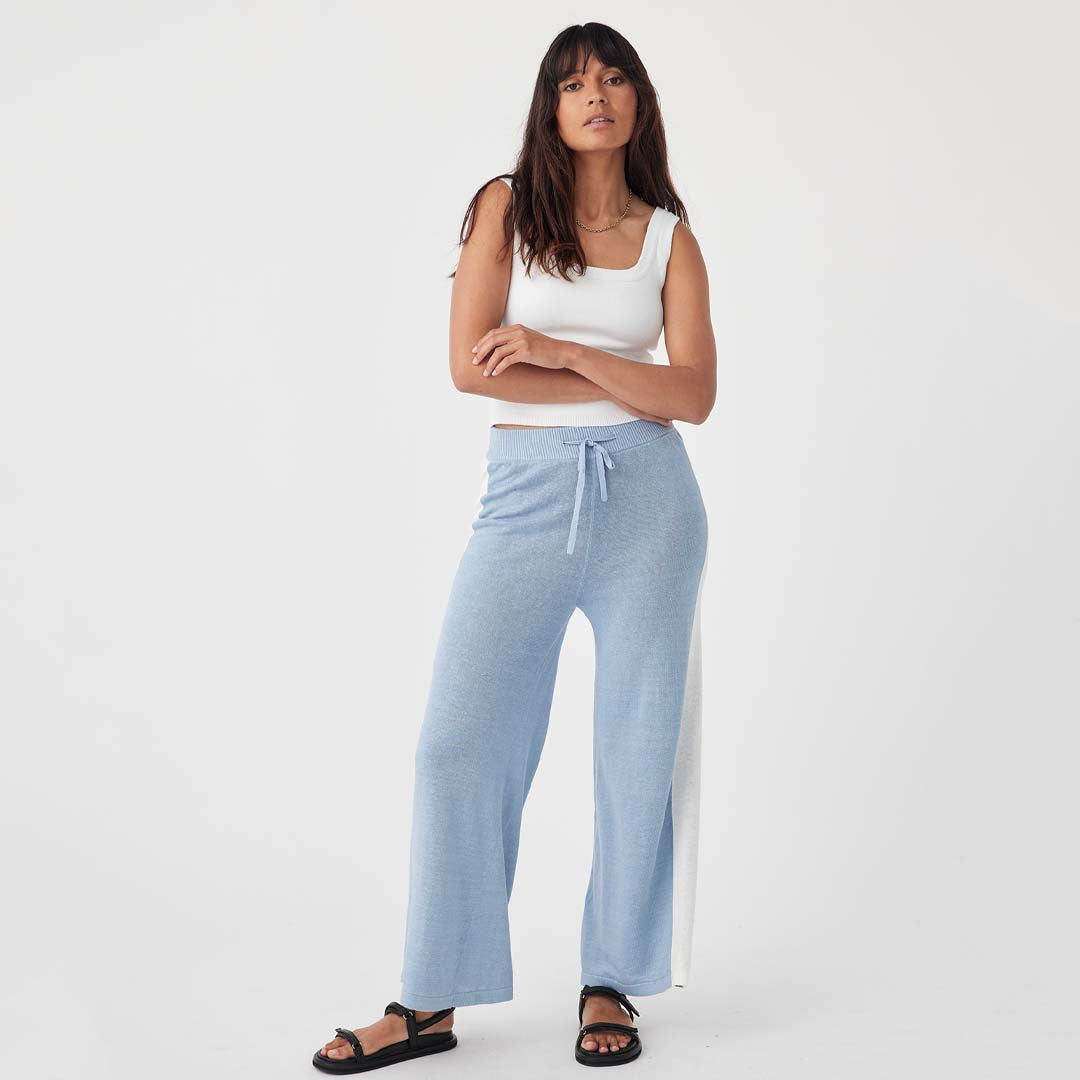 LARRI PANT | SKY & CREAM