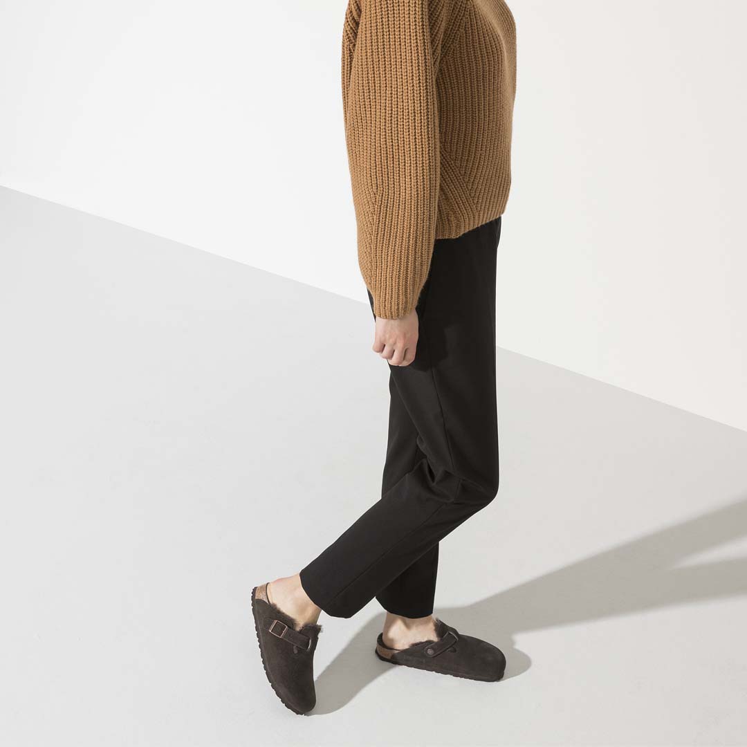 BOSTON | MOCCA SUEDE LEATHER (Narrow)