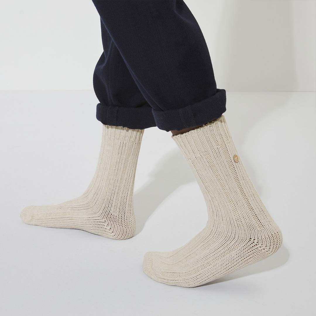 COTTON TWIST SOCK - OFF WHITE