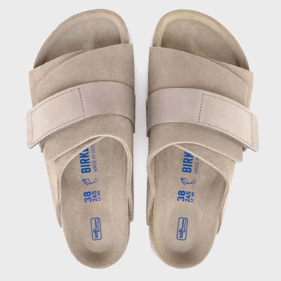 KYOTO - TAUPE SUEDE / NUBUCK LEATHER REGULAR