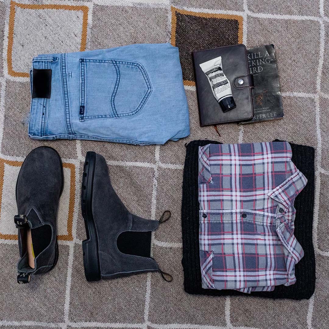 1910 ELASTIC SIDED BOOT | STEEL GREY