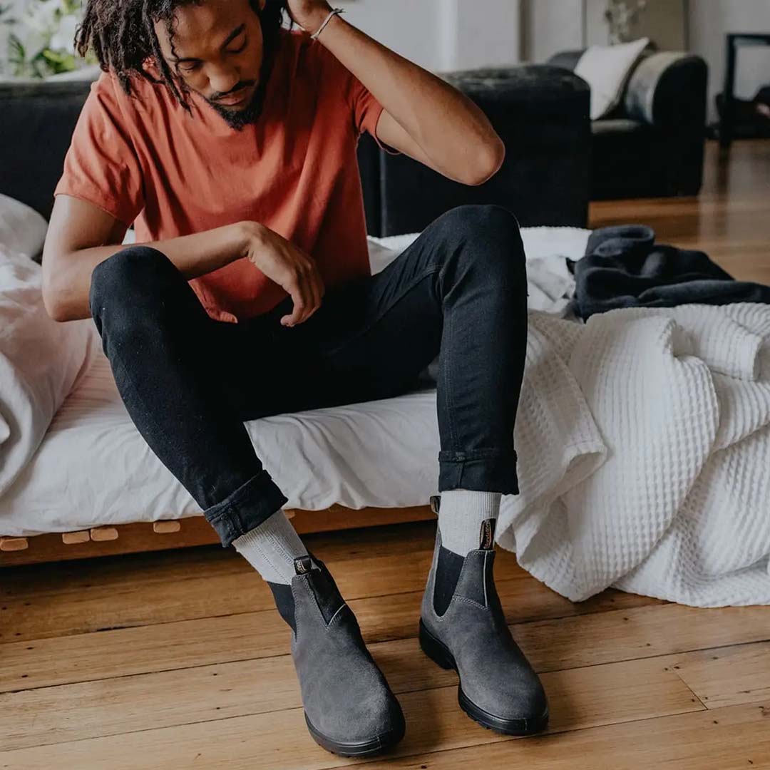 1910 ELASTIC SIDED BOOT | STEEL GREY
